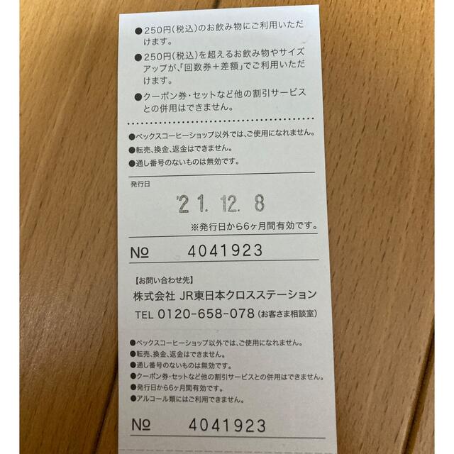 信用 12枚セット ベックスコーヒーショップ ベッカーズ ドリンク100円割引券 ベックスコーヒー割引券12枚 BECK