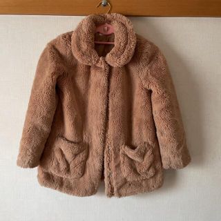 エイチアンドエム(H&M)のH&M フェイクファー　コート140㌢(コート)