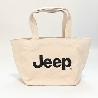 ジープ(Jeep)のジープ オリジナル ミニ トートバッグ オフホワイト 非売品 Jeep(トートバッグ)