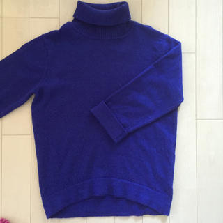 ダブルクローゼット(w closet)のダブルクローゼット 可愛いセーター ニット 青 ブルー(ニット/セーター)