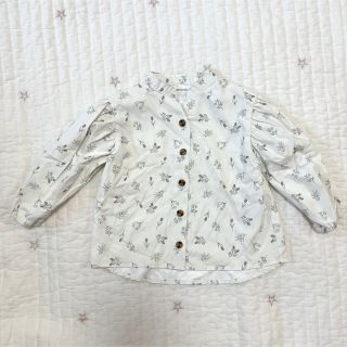 フタフタ(futafuta)のmamaraku ママラク 刺繍ブラウス(ブラウス)