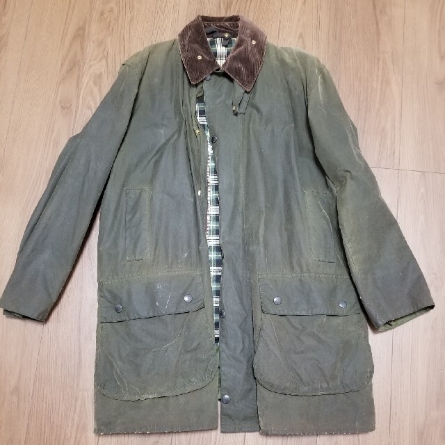 Barbour バブアー border ボーダー オイルドジャケット-