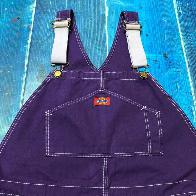 Dickies - 【デッドストック ディッキーズ】後染めUSA製ロゴタグ入り ... 【デッドストック】ディッキーズ☆後染めUSA製ロゴタグ入りオーバーオール 90s