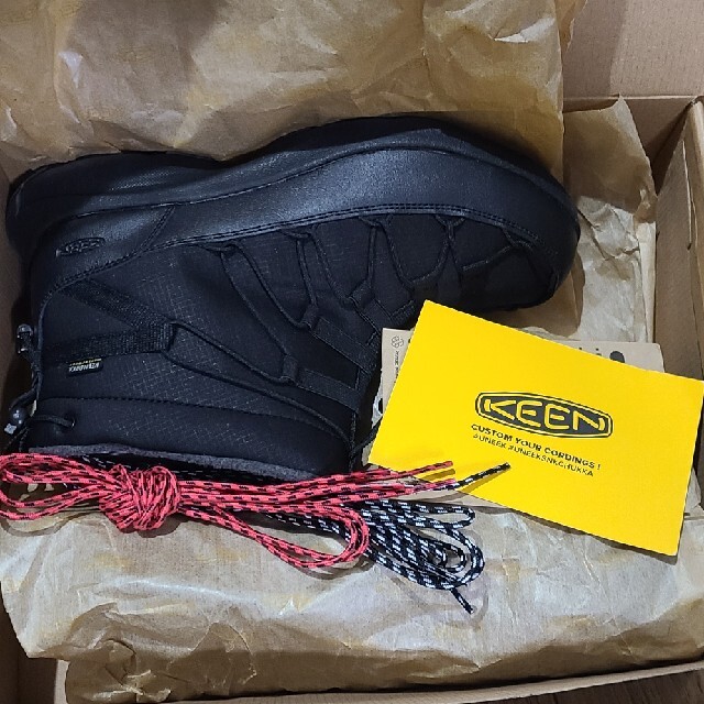 KEEN(キーン)の【中古美品】keen キーン ユニーク スニーク チャッカ 27.5cm 黒 メンズの靴/シューズ(ブーツ)の商品写真