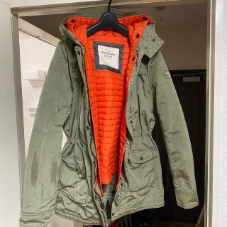 アバクロンビーアンドフィッチ(Abercrombie&Fitch)の【アバクロ】レディースコート　ミドル丈(ダウンジャケット)