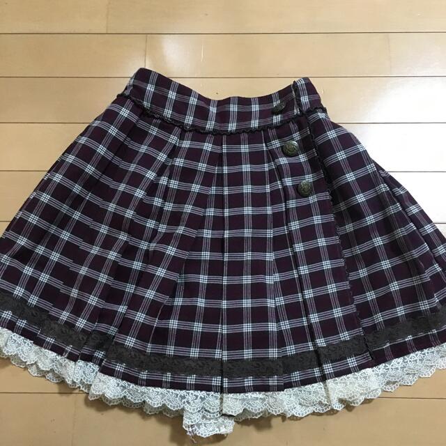 axes femme(アクシーズファム)のアクシーズ　キュロット2 サイズ160 キッズ/ベビー/マタニティのキッズ服女の子用(90cm~)(スカート)の商品写真