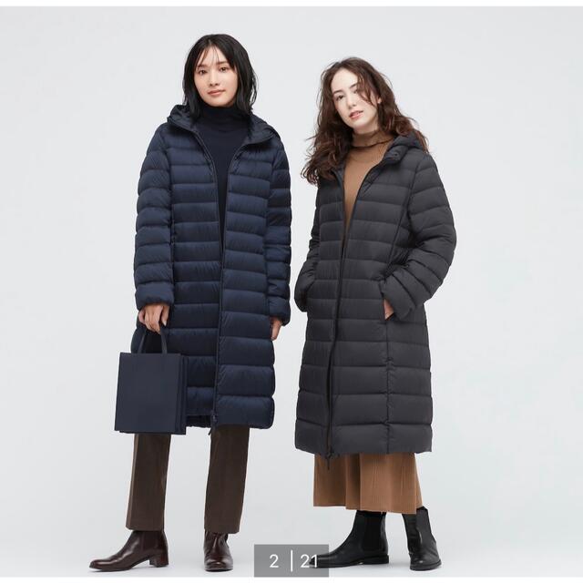 UNIQLO - UNIQLO ウルトラライトダウンフーデットコートの通販 UNIQLO - UNIQLO ウルトラライトダウンフーデットコートの通販