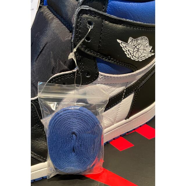 新品未使用 Nike air jordan1 royal toe 26.5