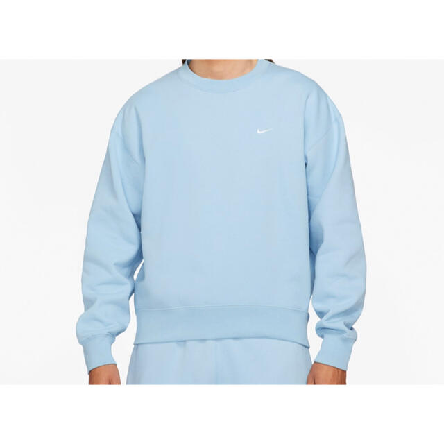 NRG Solo Swoosh Fleece Crew ナイキ スウェットBLUE