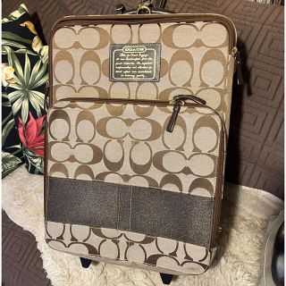 卸直営店(お得な特別割引価格) coachのキャリーバックです。 - 通販