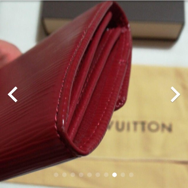 LOUIS VUITTON - LOUIS VUITTON 極美品 エピ 赤い 長財布の通販 LOUIS VUITTON - LOUIS VUITTON 極美品 エピ 赤い 長財布の通販