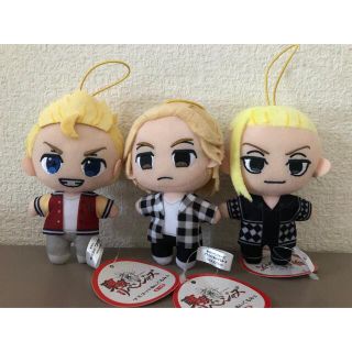 東リべ マスコットぬいぐるみ ナムコ限定 マイキー ドラケン タケミチ(キャラクターグッズ)