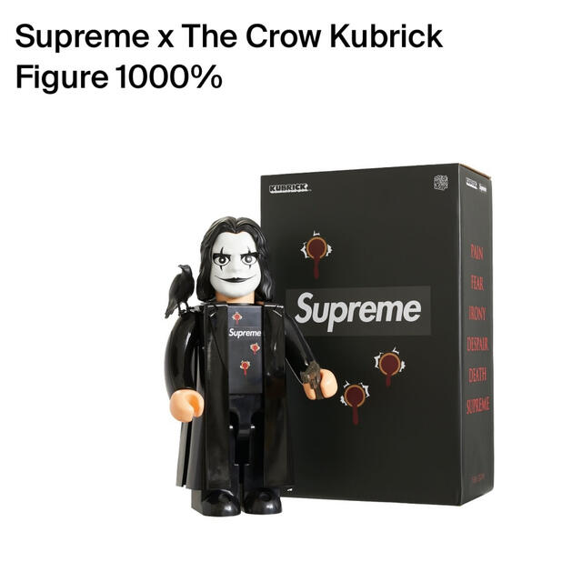 新品 Supreme The Crow KUBRICK 1000% 小物などお買い得な福袋 ...