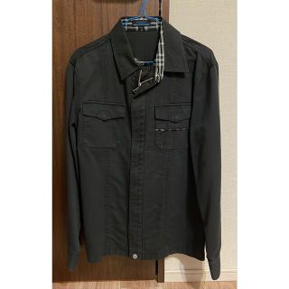 バーバリーブルーレーベル(BURBERRY BLUE LABEL)の【レア:値下げ】バーバリーブルーレーベル　メンズ　ミリタリージャケット　コート(ミリタリージャケット)