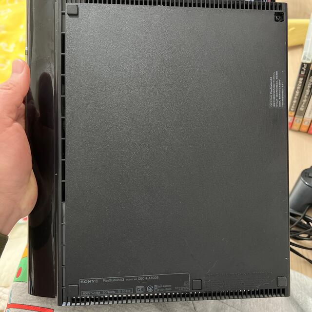 PlayStation3(プレイステーション3)のPlayStation 3 CECH-4200B おまけソフト付き エンタメ/ホビーのゲームソフト/ゲーム機本体(家庭用ゲーム機本体)の商品写真