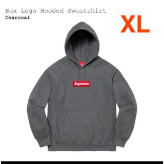 シュプリーム(Supreme)のSupreme Box Logo Hooded Sweatshirt チャコール(パーカー)