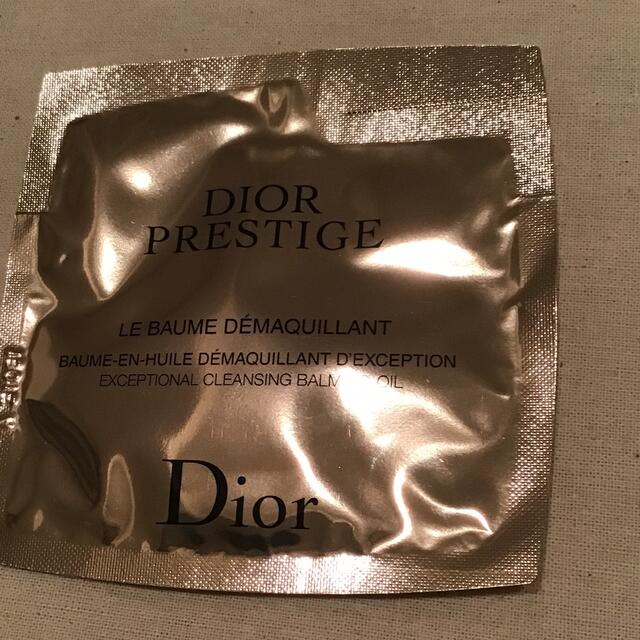 Dior(ディオール)のDior ディオール　プレステージ　バーム　デマキヤント　サンプル　5ml コスメ/美容のスキンケア/基礎化粧品(クレンジング/メイク落とし)の商品写真