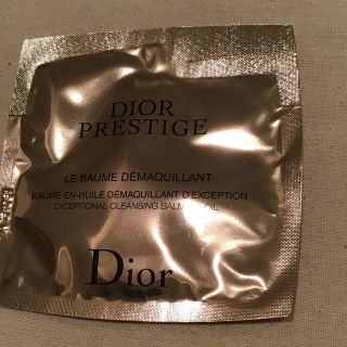 ディオール(Dior)のDior ディオール　プレステージ　バーム　デマキヤント　サンプル　5ml(クレンジング/メイク落とし)