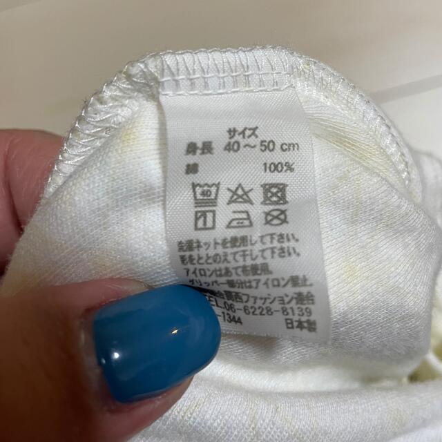 新生児　低体重児　カバーオール　ツーウェイオール　日本製 キッズ/ベビー/マタニティのベビー服(~85cm)(カバーオール)の商品写真