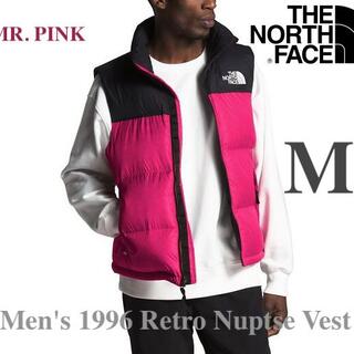 ザノースフェイス(THE NORTH FACE)の新品 M ノースフェイス ヌプシダウンベスト グースダウン700 PINK(ダウンベスト)