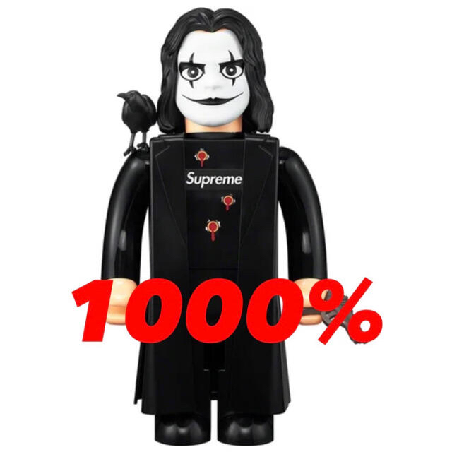 Supreme(シュプリーム)のSupreme The Crow KUBRICK 1000% Black  エンタメ/ホビーのフィギュア(その他)の商品写真