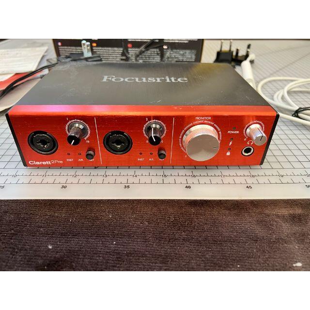 スマホ/家電/カメラFocusrite Clarett 2 Pro Thunderbolt 2