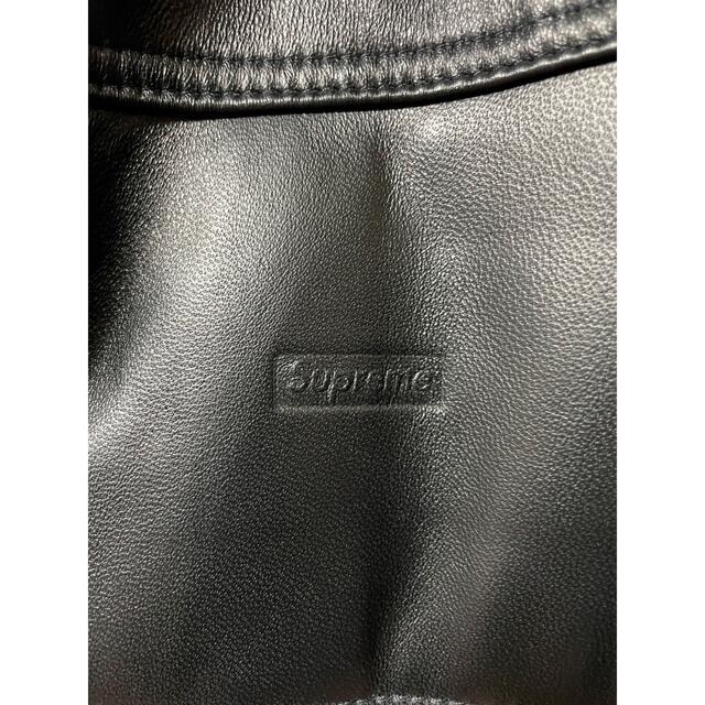 Supreme Shearling Collar Leather JKT