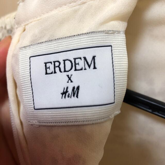 H&M(エイチアンドエム)のH&M ERDEM コラボ　総レース　ブラウス レディースのトップス(シャツ/ブラウス(長袖/七分))の商品写真