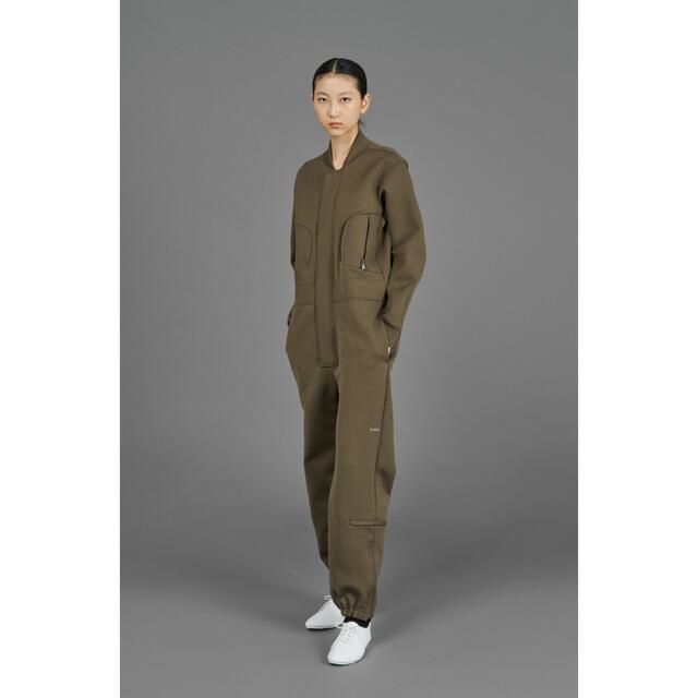 DESCENTE ALWEL PRACHUTE JUMPSUIT カーキ