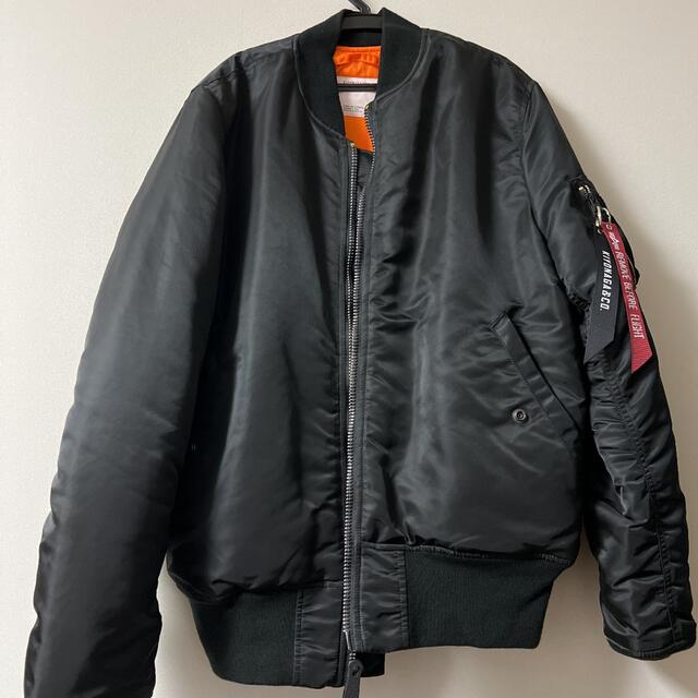 ALPHA INDUSTRIES(アルファインダストリーズ)のALPHA MA-1 ブルゾン kiyonaga&co TAKAHIRO着用 メンズのジャケット/アウター(ブルゾン)の商品写真