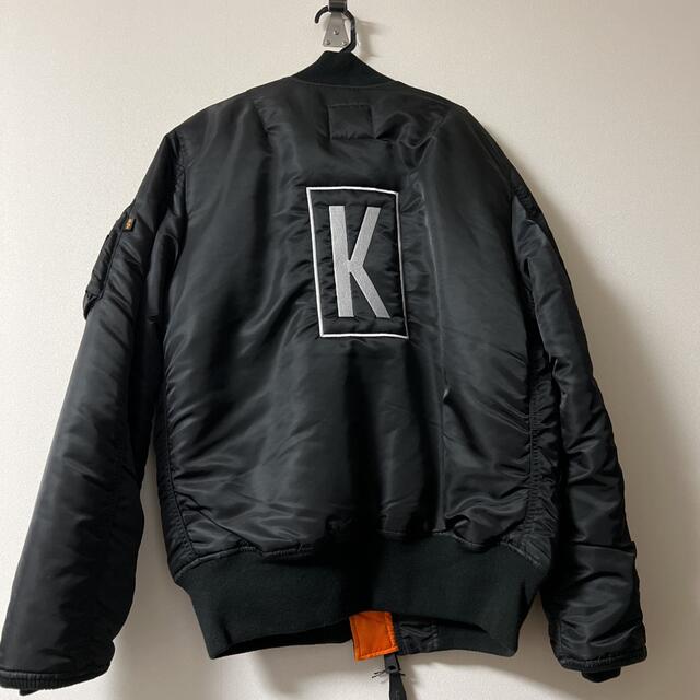 ALPHA INDUSTRIES(アルファインダストリーズ)のALPHA MA-1 ブルゾン kiyonaga&co TAKAHIRO着用 メンズのジャケット/アウター(ブルゾン)の商品写真