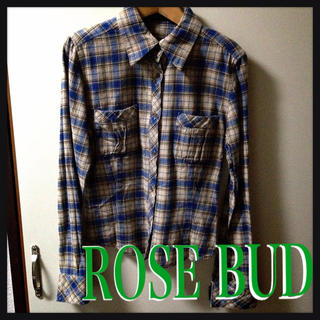ローズバッド(ROSE BUD)のROSE BUDチェックシャツ(シャツ/ブラウス(長袖/七分))