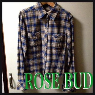 ローズバッド(ROSE BUD)のROSE BUDチェックシャツ(シャツ/ブラウス(長袖/七分))