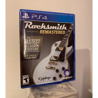 ロックスミス(ROCKSMITH)の美品 ロックスミス Rocksmith 2014 Remastered 海外版　(家庭用ゲームソフト)