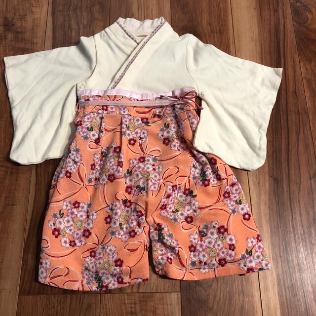 スイートマミー　ベビー　袴・着物・正月・七五三 キッズ/ベビー/マタニティのキッズ服女の子用(90cm~)(和服/着物)の商品写真