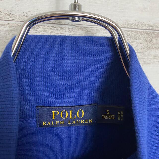 POLO RALPH LAUREN(ポロラルフローレン)の【人気アイテム】ポロラルフローレン☆刺繍ワンポイントロゴハーフジップスウェット メンズのトップス(スウェット)の商品写真