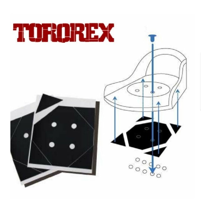 TORQREX(トルクレックス)の【新品・未開封】ラバービンディングスペーサー TORQREX トルクレックス スポーツ/アウトドアのスノーボード(その他)の商品写真