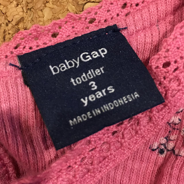 babyGAP(ベビーギャップ)のベビーギャップ トップス 女児 キッズ/ベビー/マタニティのキッズ服女の子用(90cm~)(Tシャツ/カットソー)の商品写真