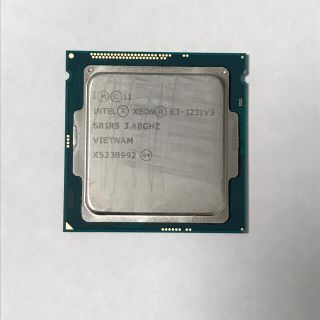 4コア8スレッド　XEON　E3 1231 V3  LGA1150