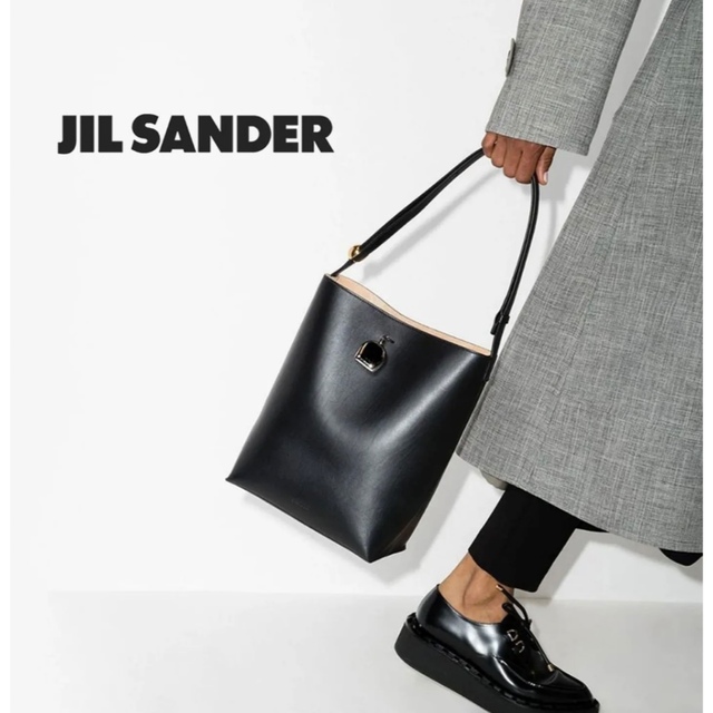 Jil Sander(ジルサンダー)の★新品未使用★JIL SANDER CONSTANTIN MD バッグBLACK レディースのバッグ(ショルダーバッグ)の商品写真