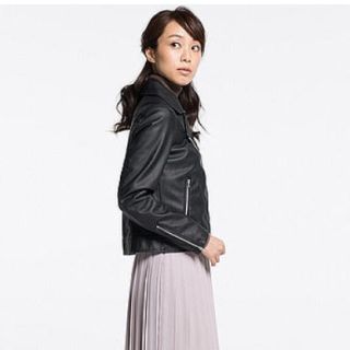 ユニクロ(UNIQLO)のライダースジャケット(ライダースジャケット)