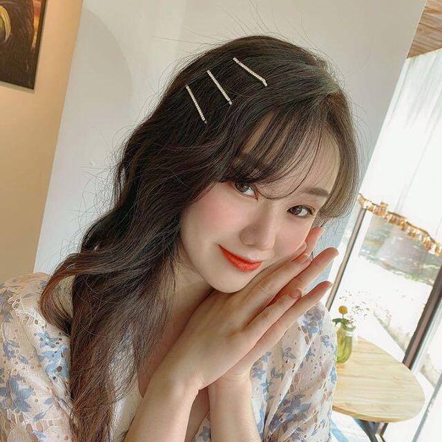 最新人気 ヘアピン マットカラー 韓国 アクセサリー 髪飾り くすみ バレッタ クリップ2