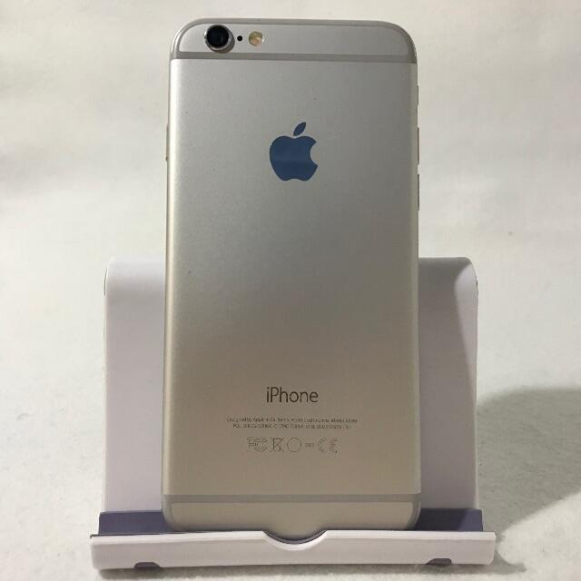 Apple(アップル)の【♪判定○ おまけ付♪】iPhone6 silver 64GB スマホ/家電/カメラのスマートフォン/携帯電話(スマートフォン本体)の商品写真