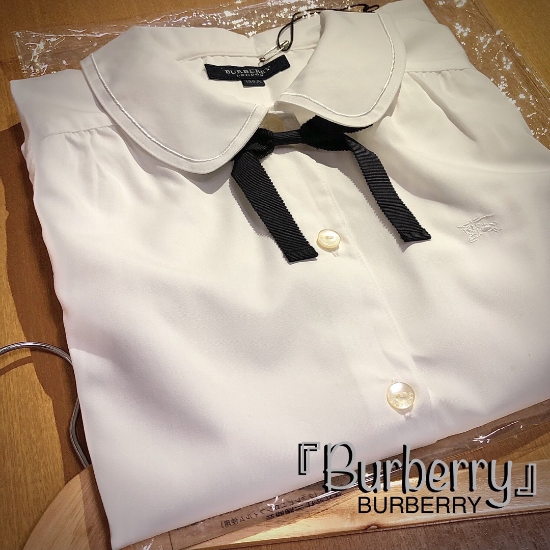 BURBERRY(バーバリー)の【正規新品】Burberry。.:*☆【送料無料】. キッズ/ベビー/マタニティのキッズ服女の子用(90cm~)(ブラウス)の商品写真