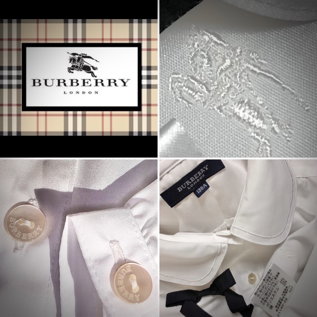 BURBERRY(バーバリー)の【正規新品】Burberry。.:*☆【送料無料】. キッズ/ベビー/マタニティのキッズ服女の子用(90cm~)(ブラウス)の商品写真