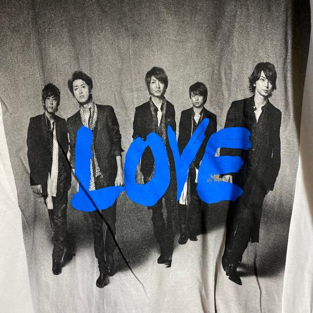 嵐 LOVE ツアーグッズ Tシャツ