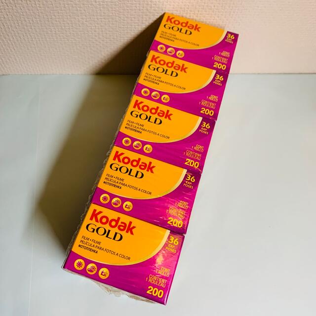 カラーネガフィルムKodak コダック Gold200 135-36枚撮り10本セット