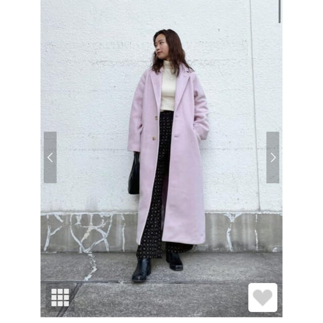 moussy(マウジー)のmoussy  シングルチェスターコート レディースのジャケット/アウター(チェスターコート)の商品写真