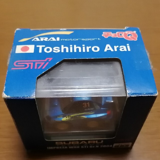 Takara Tomy(タカラトミー)のWRX STi 200 ARAI SWIFT SUPER1600 チョロQセット エンタメ/ホビーのおもちゃ/ぬいぐるみ(ミニカー)の商品写真