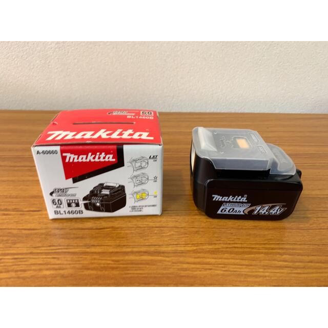 Makita(マキタ)のマキタ　バッテリー　BL1460B 14.4V 6.0Ah 未使用 スポーツ/アウトドアの自転車(工具/メンテナンス)の商品写真